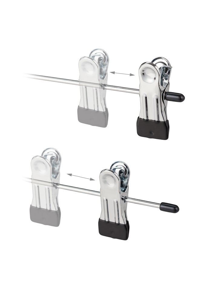 relaxdays 5x Mehrfachbügel in Silber günstig kaufen onesize