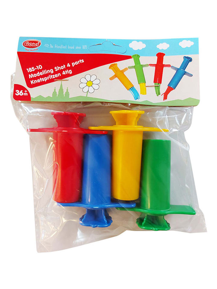 GOWI 4tlg. Knetspritzen-Set - ab 3 Jahren günstig kaufen onesize
