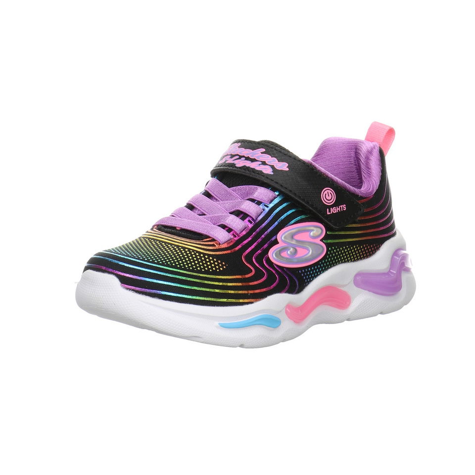 Skechers S-Lights Wavy Beams Klettschuh
