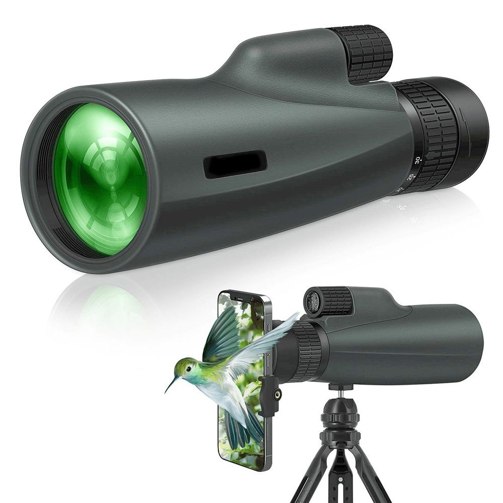 GelldG Fernglas, 10-30x50mm HD Fernrohr mit BAK4 Prisma und FMC Optisches Fernglas