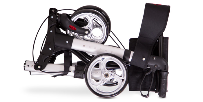 ANTAR Alu Vierrad-Rollator Leichtgewicht AT51006