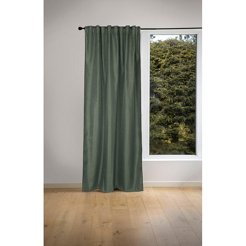 Home Lysdempende gardin Vienna 140x160 cm grønn