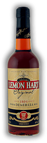 Lemon Hart Original Demerara Rhum Lemon Hart Original Demerara Rhum Bekannt und beliebt seit 1804 - Hergestellt im alten, traditionellen Verfahren der Rum-Tradition in der Karibik. 0,7	 Liter - Vol 40%