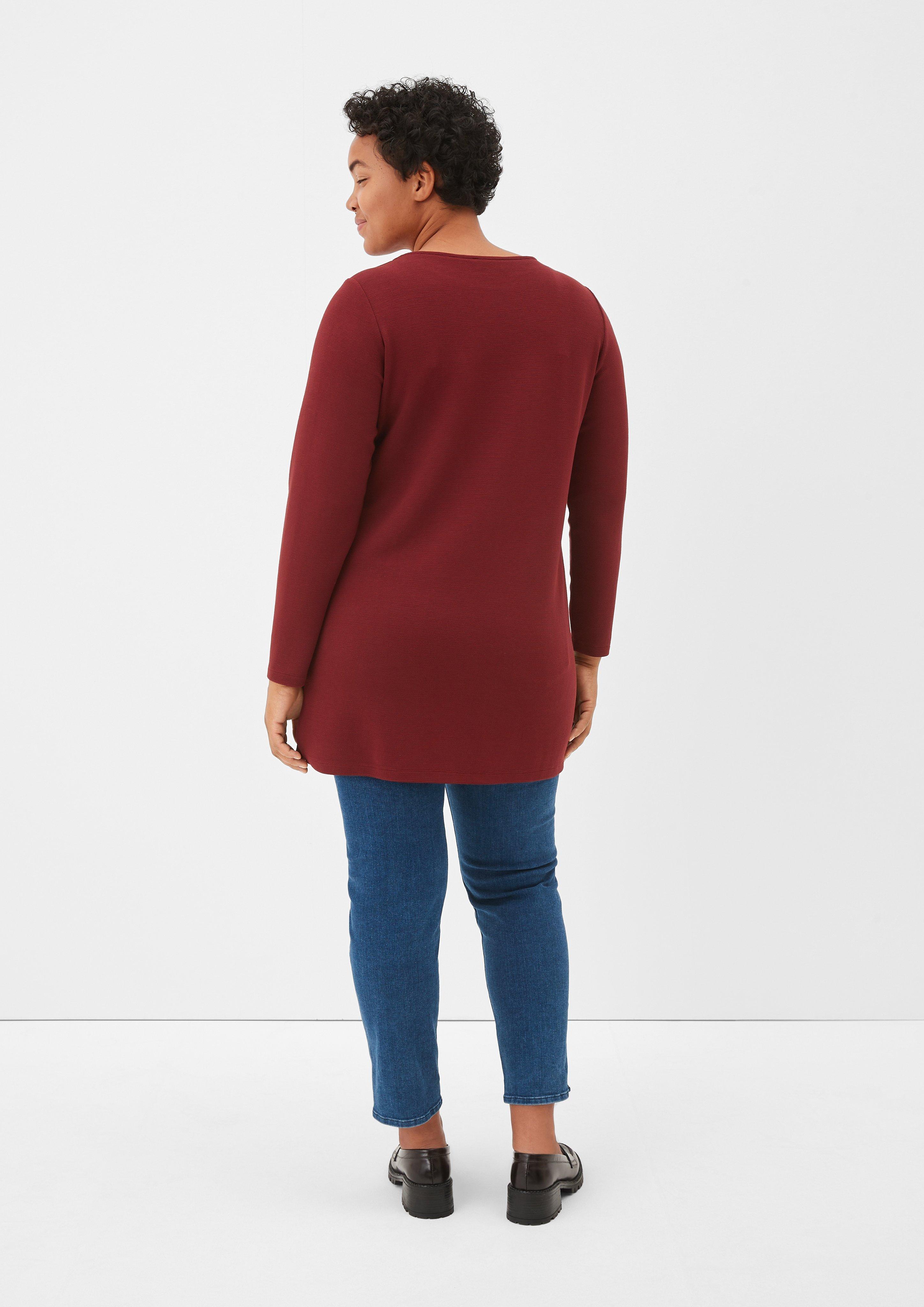 Longsleeve aus Viskosestretch  2121394-3976