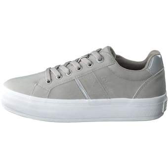 s.Oliver Plateau Sneaker in grau