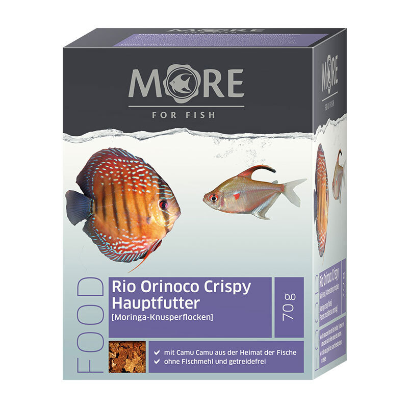 MORE Hauptfutter MORE FOR FISH Rio Orinoco Crispy Hauptfutter 70 g