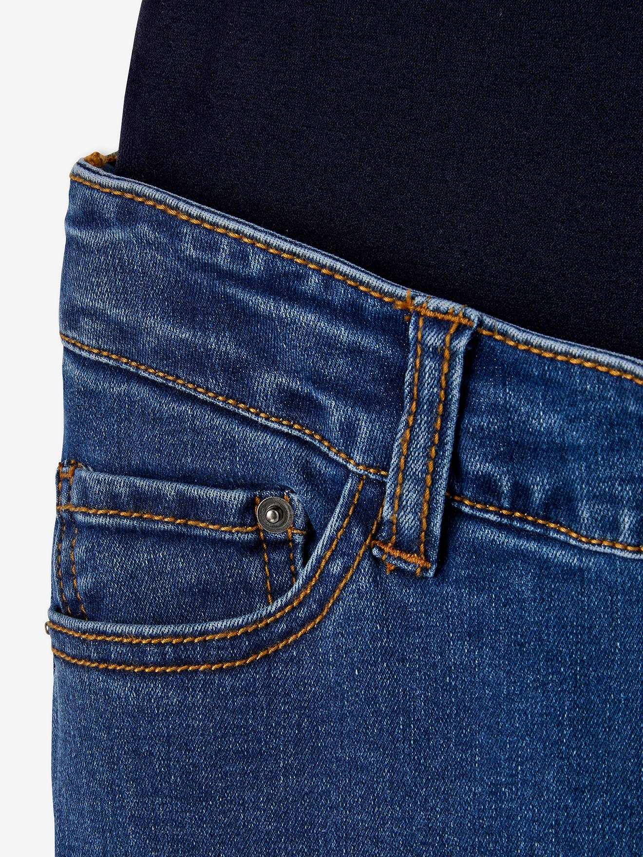 Vertbaudet Umstands-Jeans mit Stretch-Einsatz, Skinny-Fit - blue stone