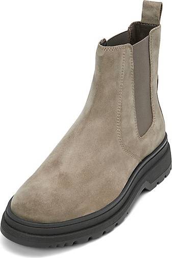 Marc O'Polo Chelsea-Boot aus edlem Velours-Rindleder