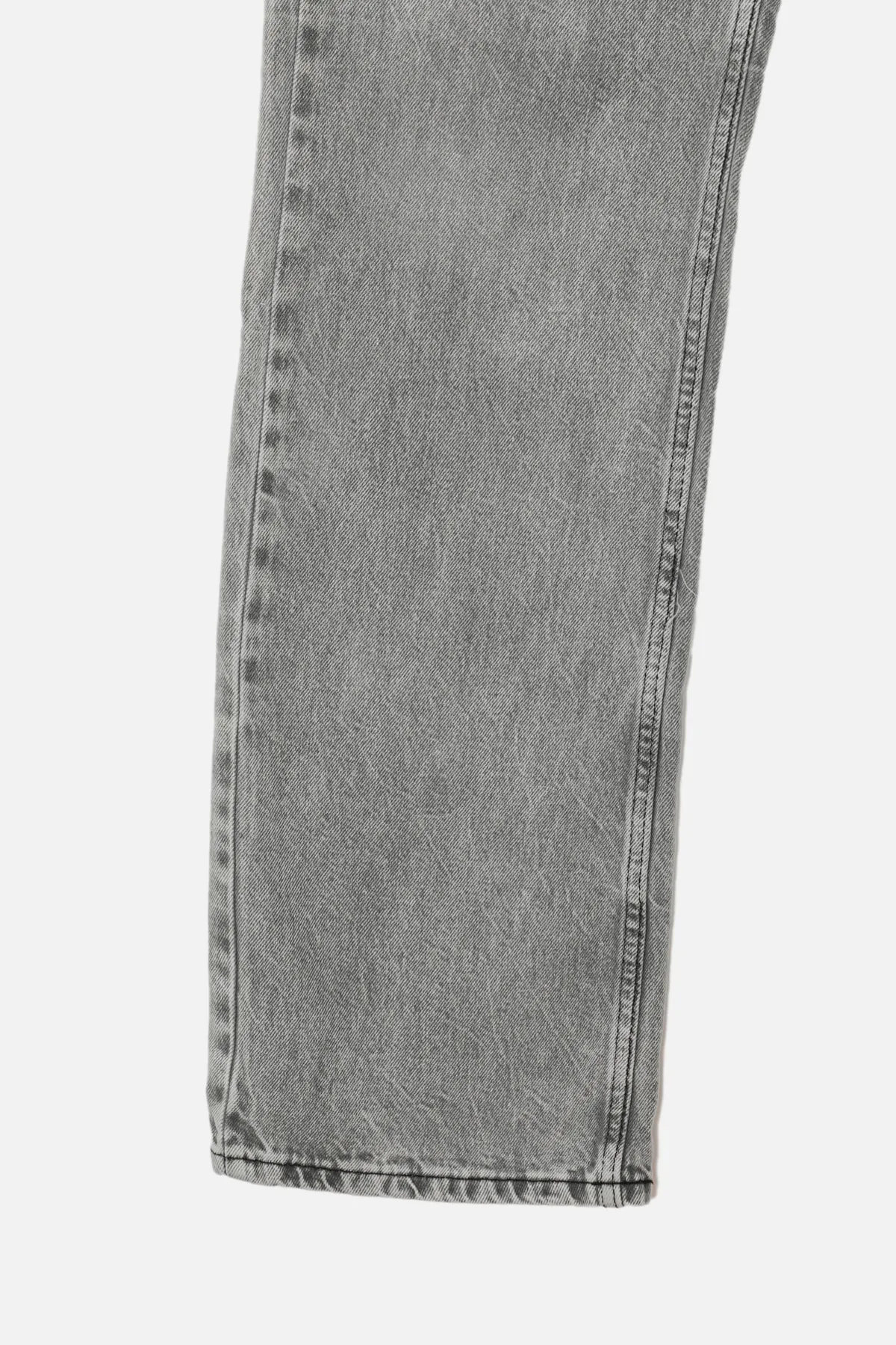 Trendyol Collection  Graue Jeans mit hoher Taille und weitem Bein TWOSS22JE0288