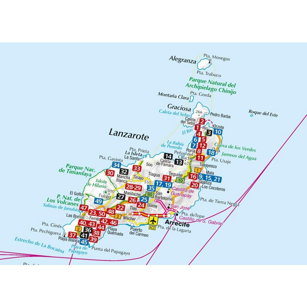 Lanzarote - Wanderführer