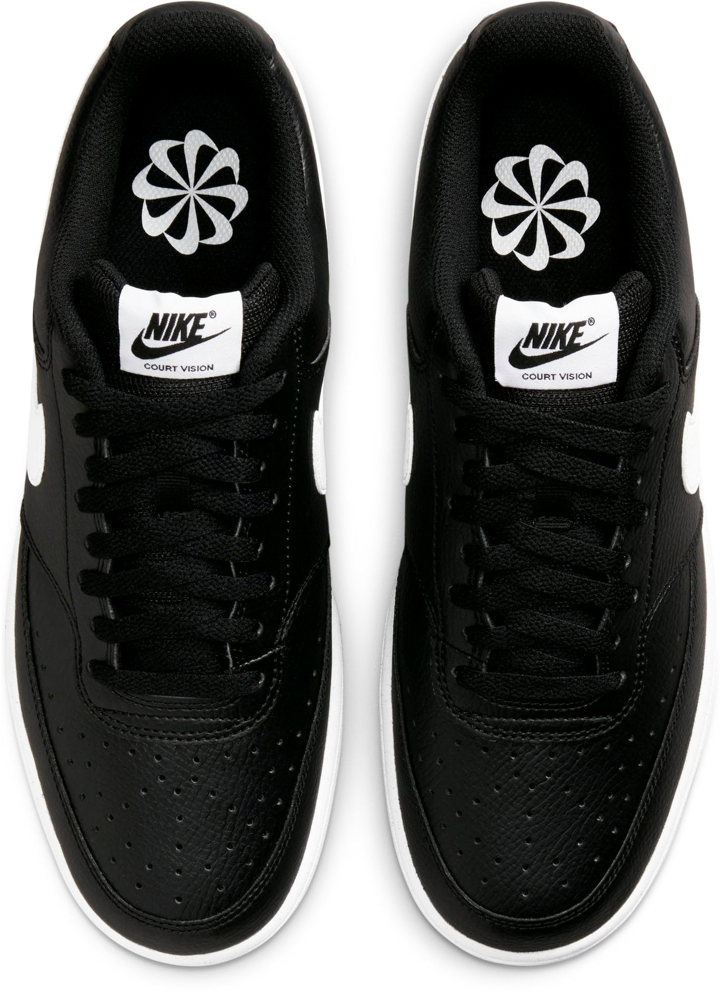 Nike Sportswear COURT VISION LOW NEXT NATURE Sneaker Design auf den Spuren des Air Force 1