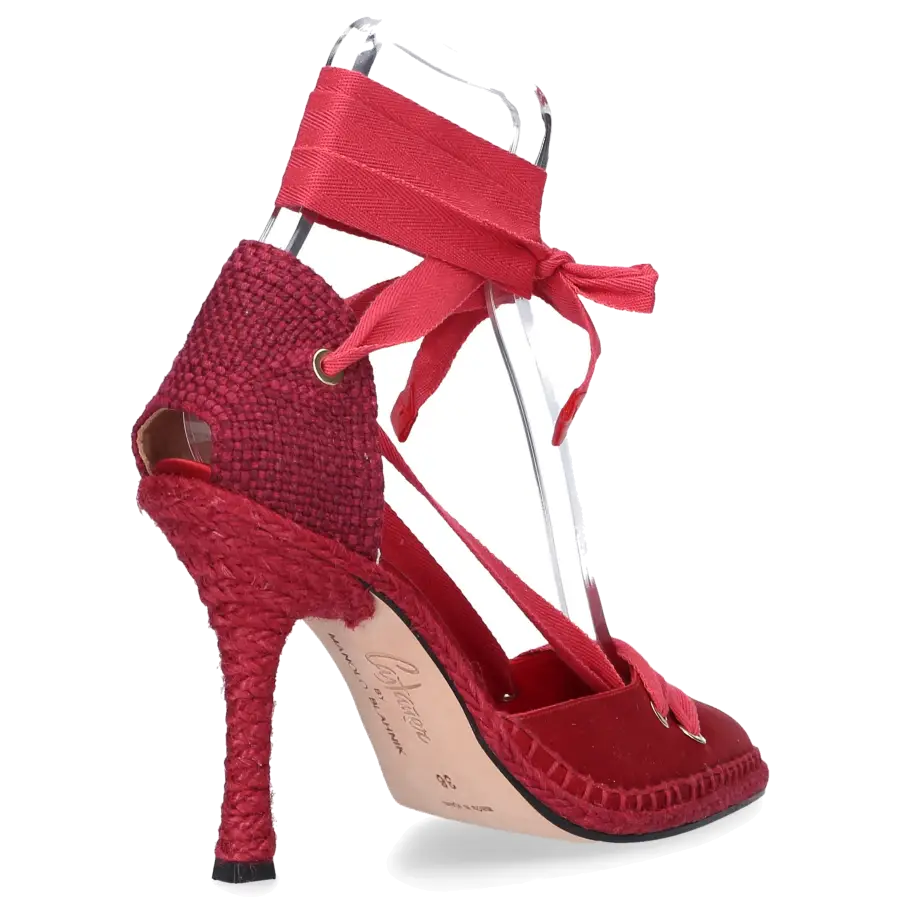 CASTAÑER BY MANOLO BLAHNIK - Pumps MANOLO HIGH Satin - rot