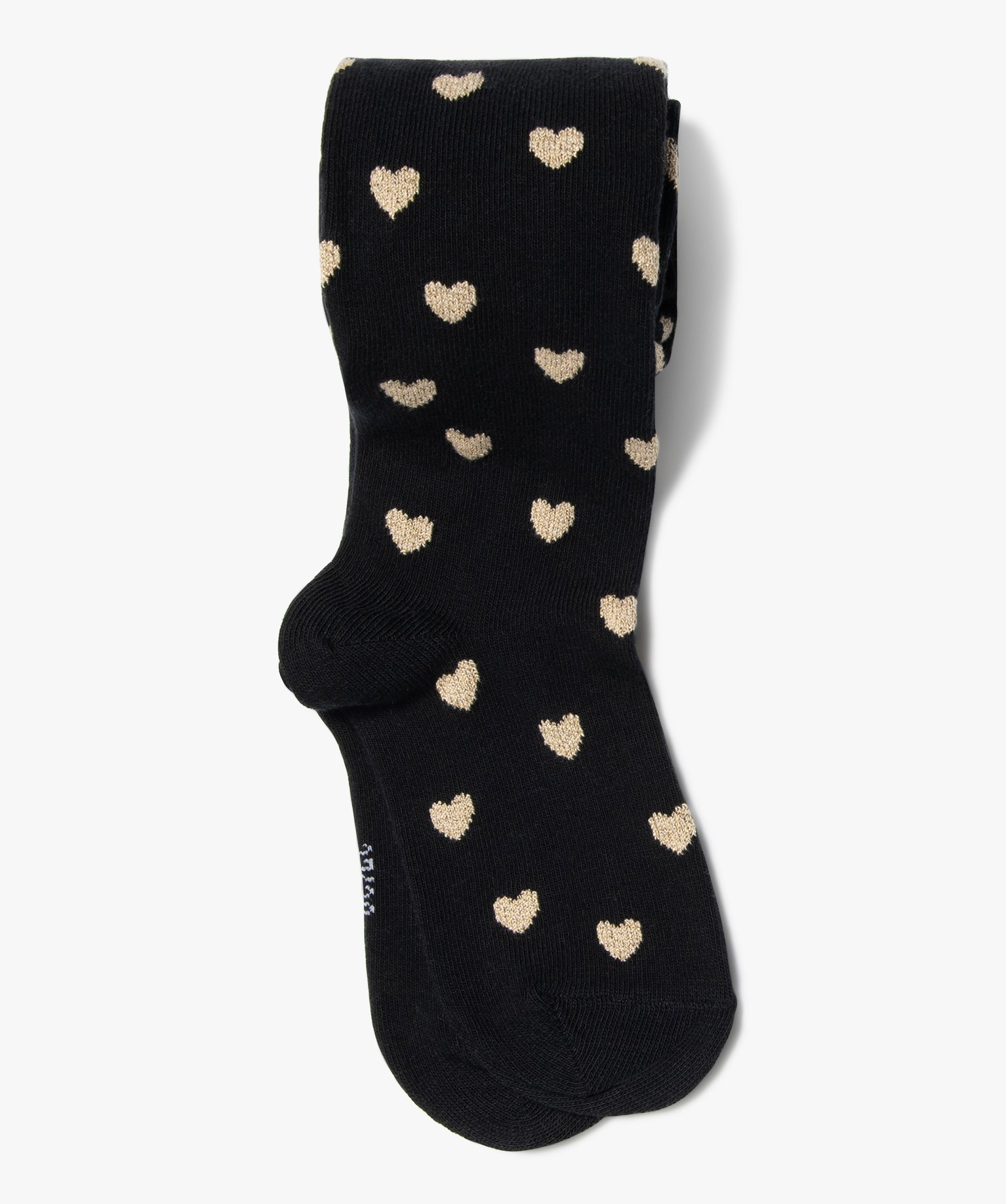Collants chauds à motifs curs fille noir | GEMO