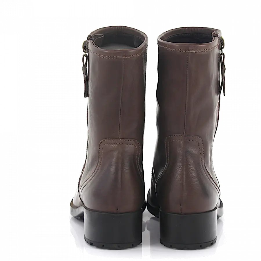 AGL Attilio Giusti Leombruni - Stiefel D715501 Kalbsleder - braun