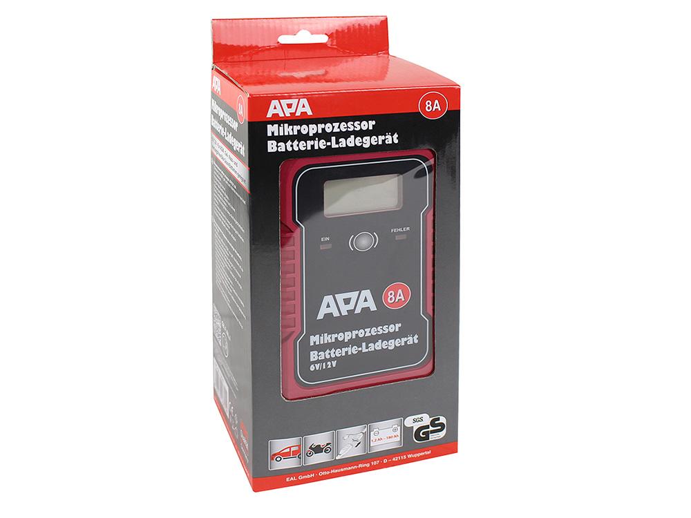 APA Mikroprozessor Batterie-Ladegerät 6/12V 8A