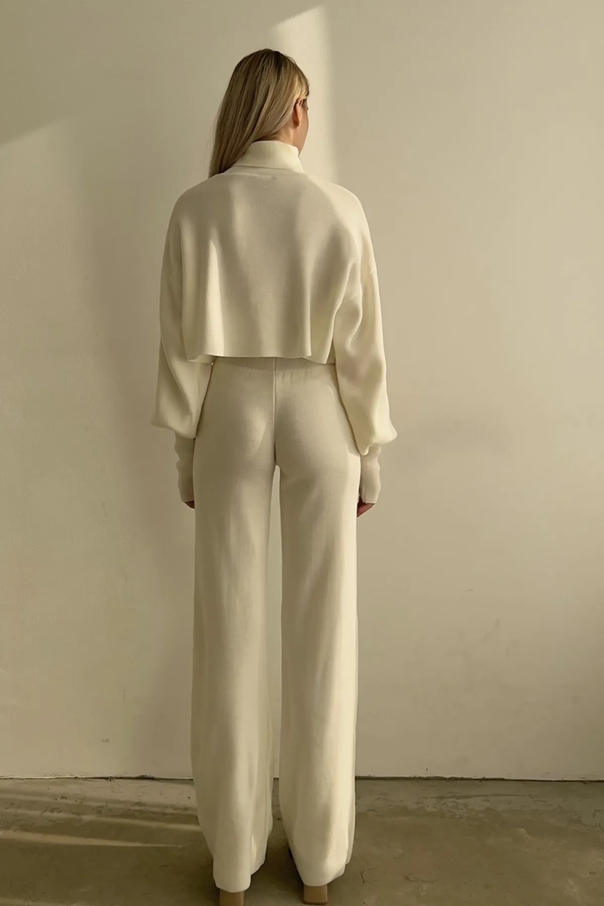 vuvutasarım  Zweiteiler - Ecru - Regular Fit