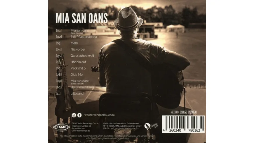 Mia san oans (Digipack)