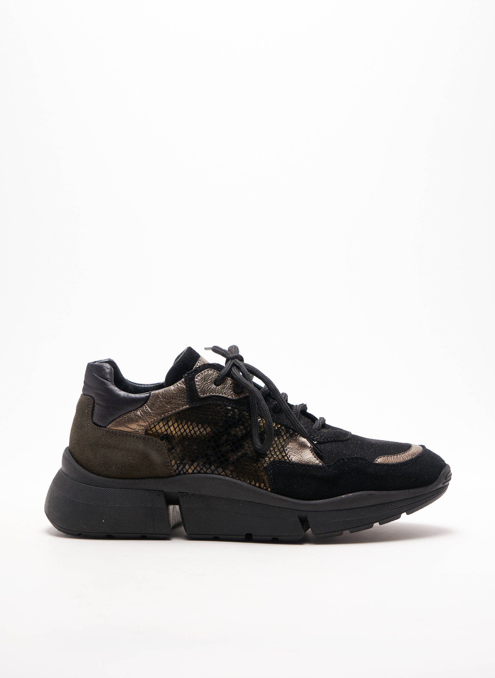 R Q S Baskets Femme couleur noir
