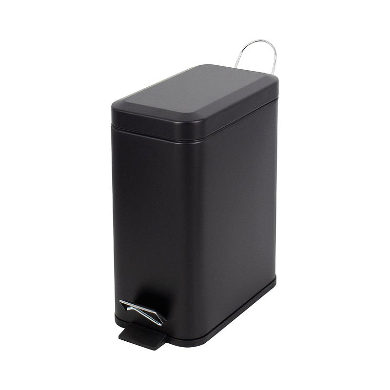 Home Pedalbøtte 5 l m/soft lukking sort