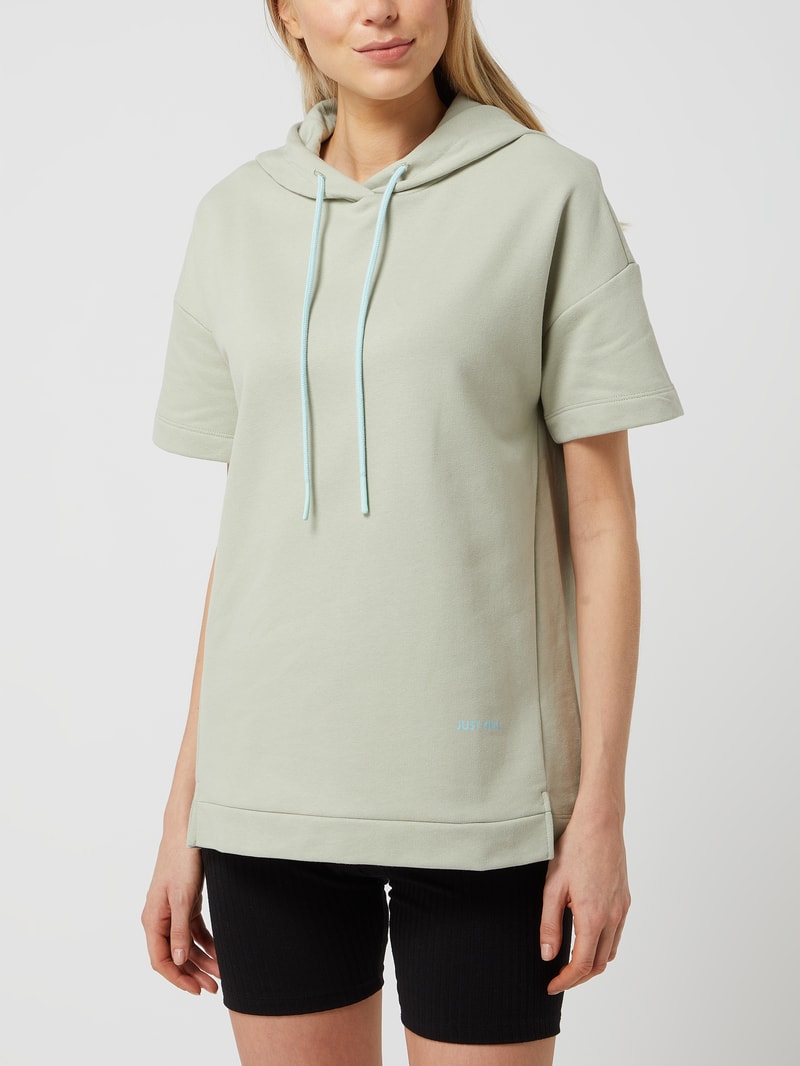 Sweatshirt mit kurzen Ärmeln in mint