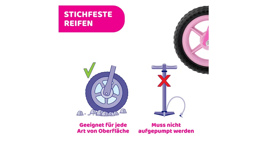 Chicco - LAUFRAD PINK ARROW