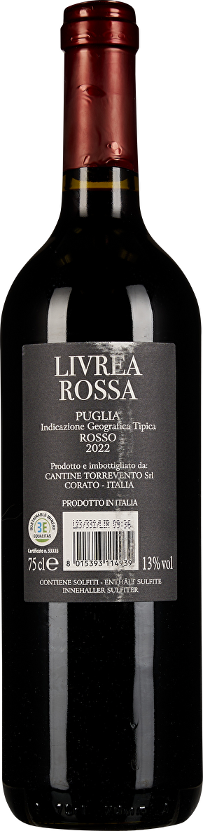 Torrevento Livrea Rossa Puglia 2022