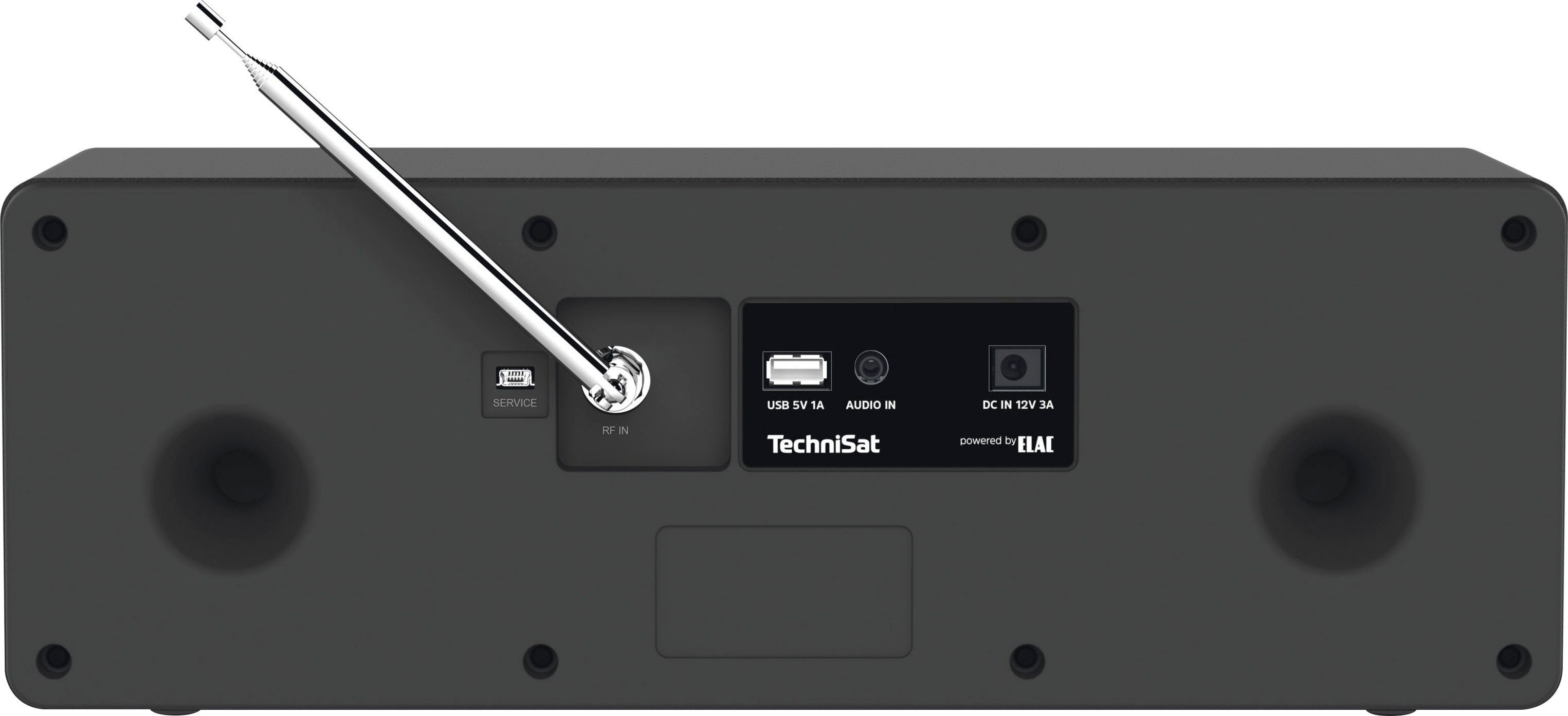 TechniSat DIGITRADIO 3 Digitalradio (DAB) (Digitalradio (DAB), UKW mit RDS, 20 W, CD-Player, Made in Germany)