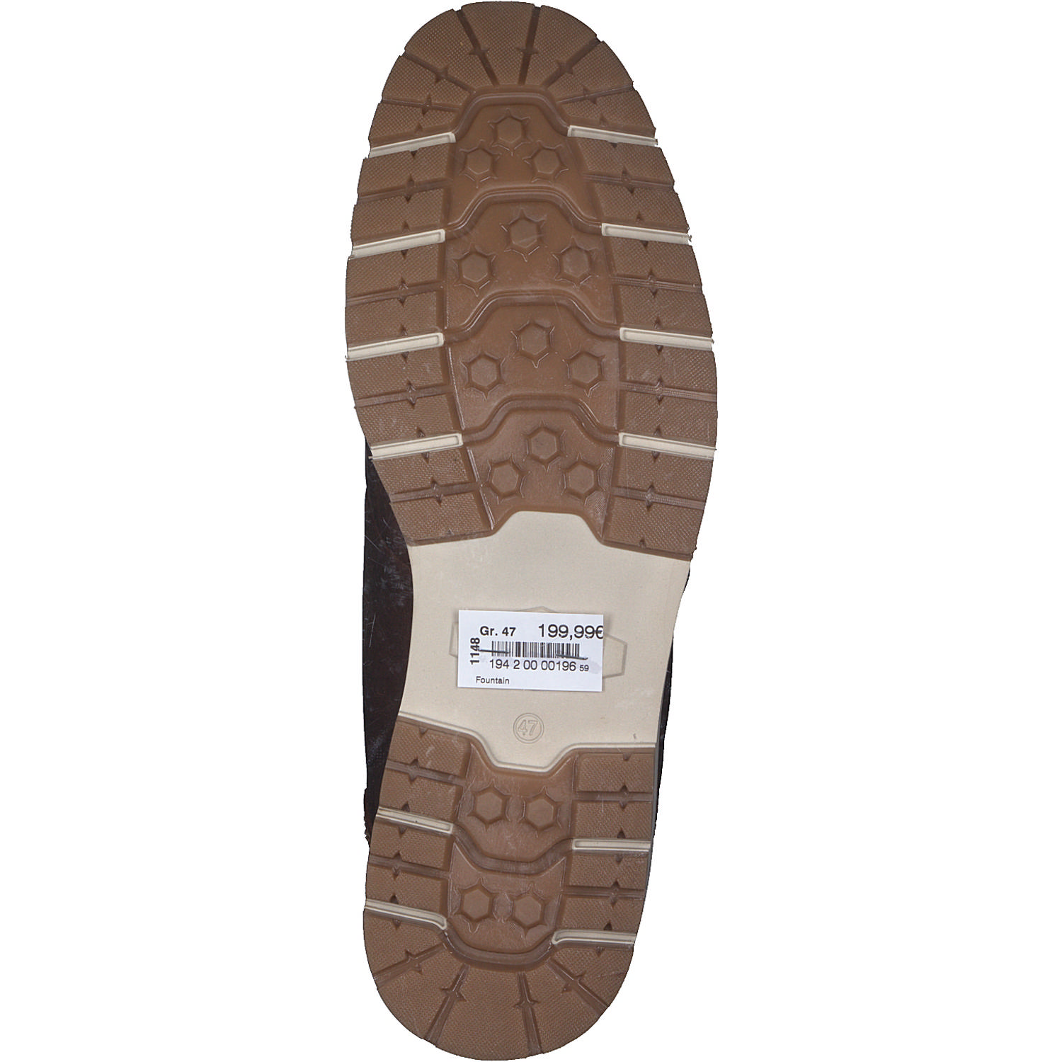 Fretzman 40440754, Schnürstiefeletten, Herren, Braun (Cuoio/Chesnut)