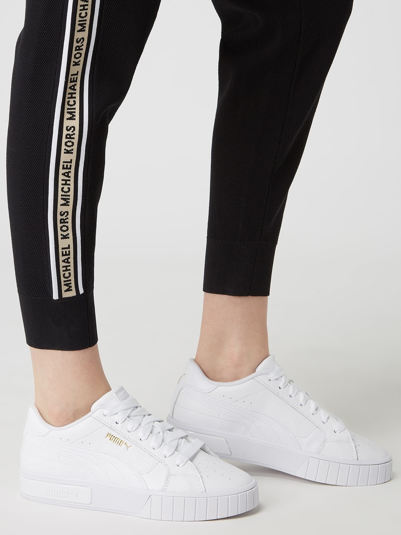 Sneaker aus Leder Modell 'Cali Star' in weiß