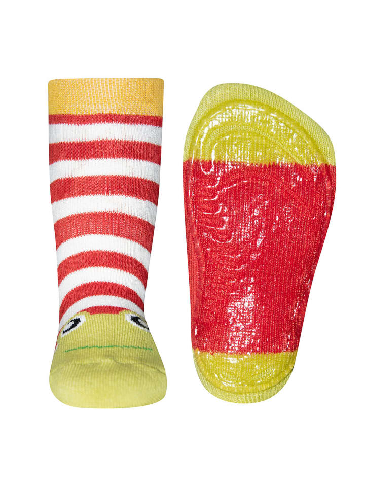 ewers 2er-Set Stoppersocken ABS 2er Pack Frosch in gold-rot günstig kaufen