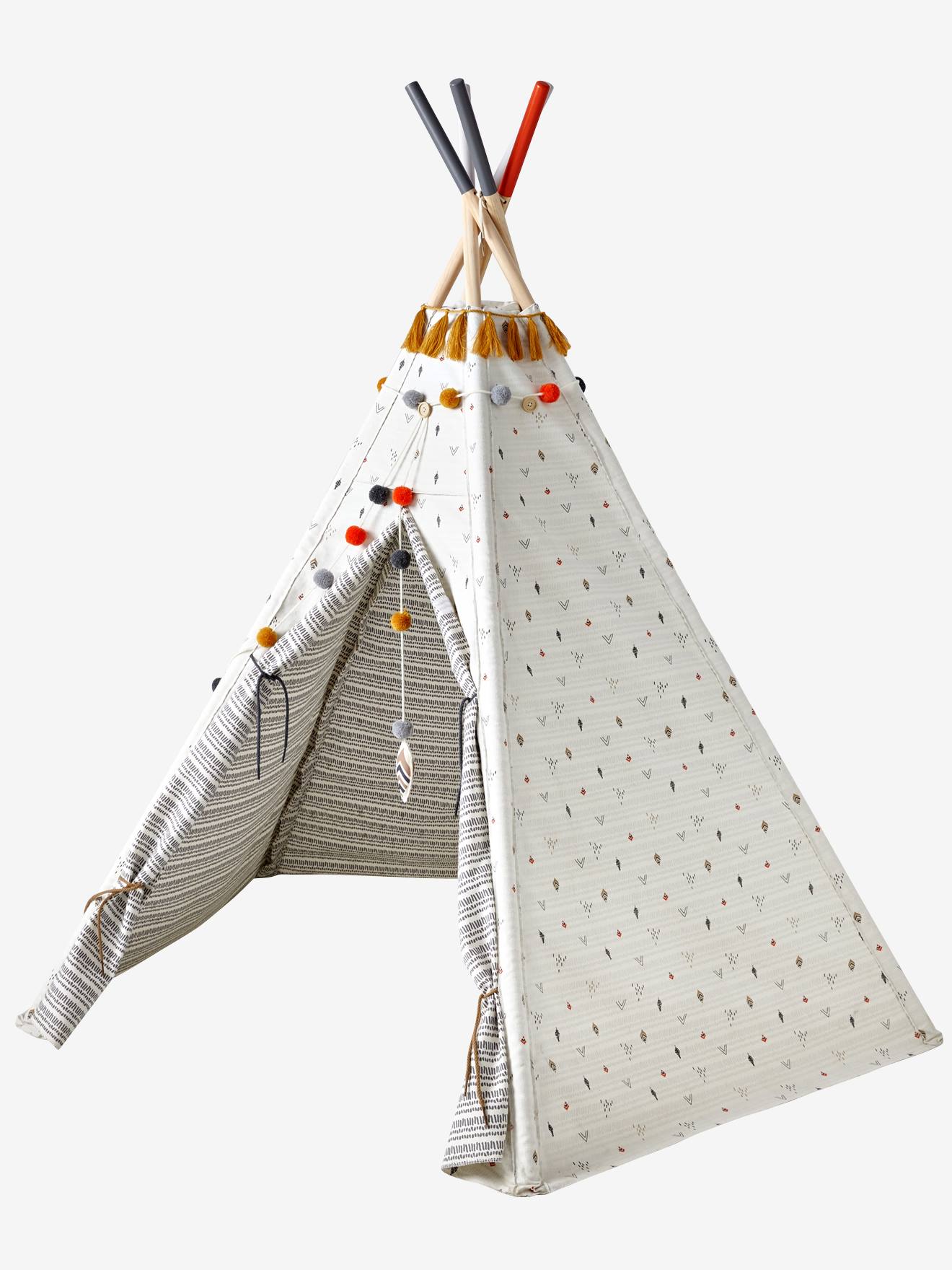 Tipi réversible Géronimo caramel
