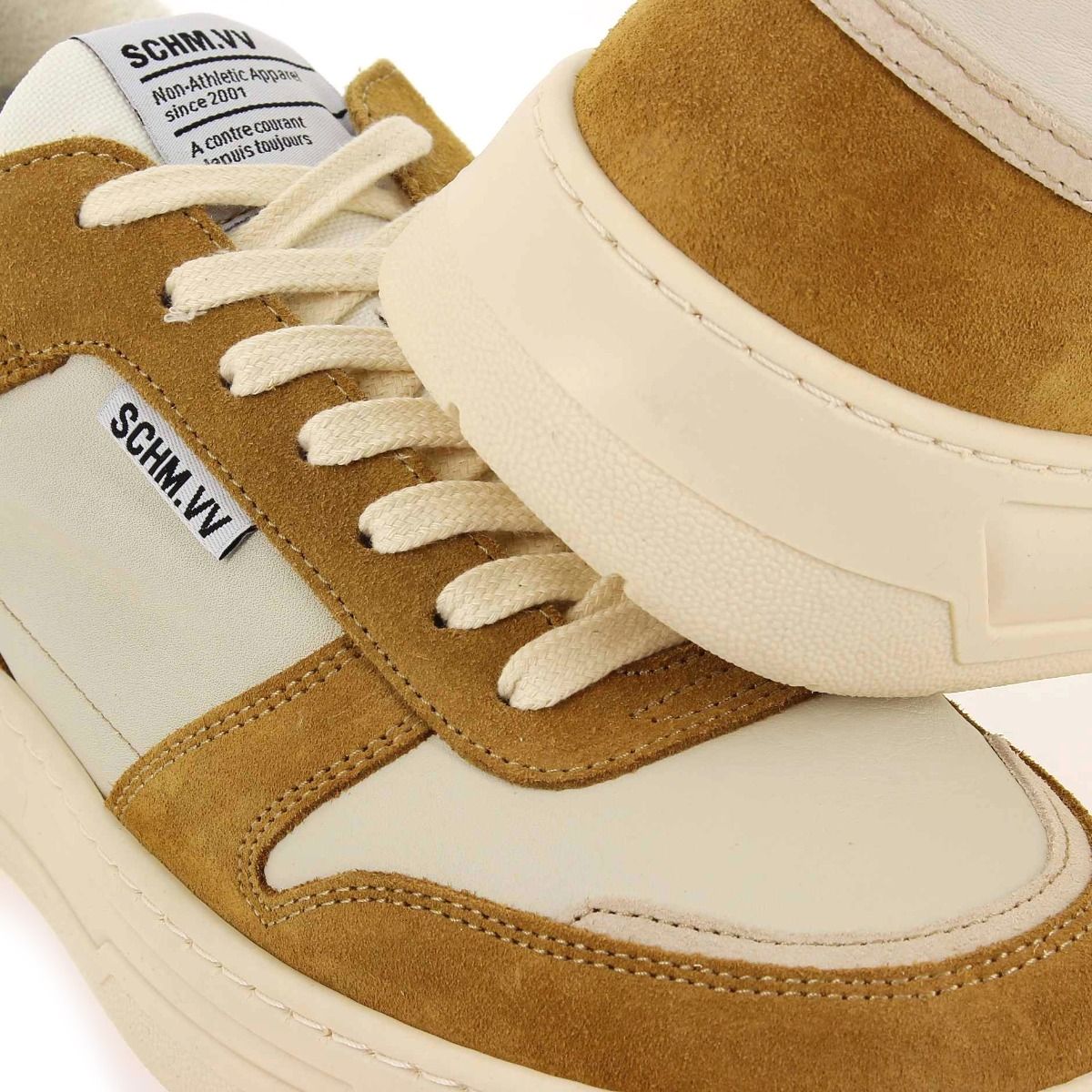 Schmoove  ORDER SNEAKER H23 - Blanc Camel