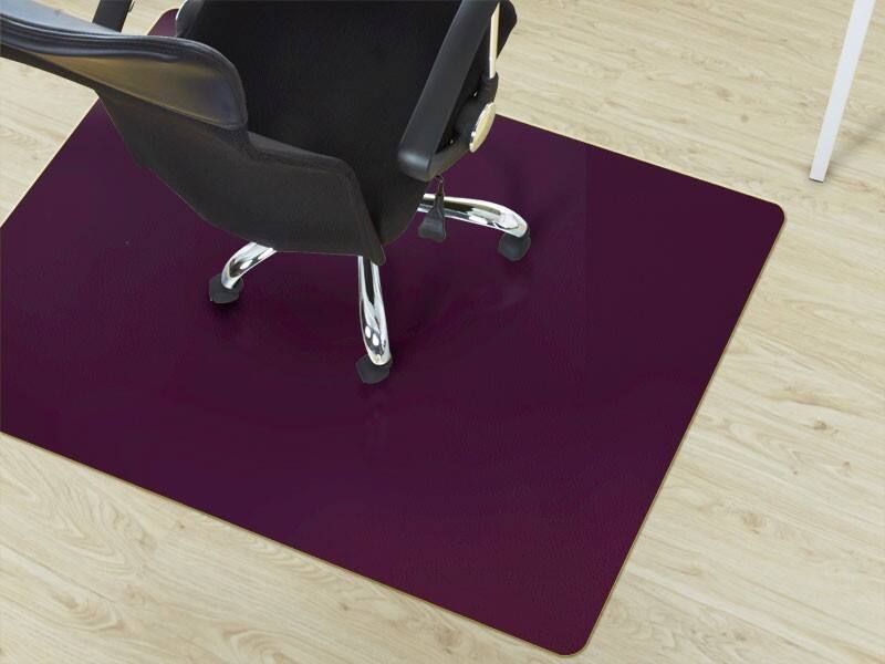 Bodenschutzmatte Floordirekt Pro Hartböden Lila Polypropylen 750 x 1200 mm