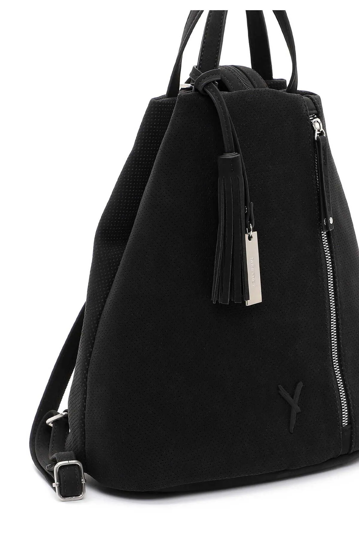 SURI FREY  Rucksack - Schwarz - Unifarben