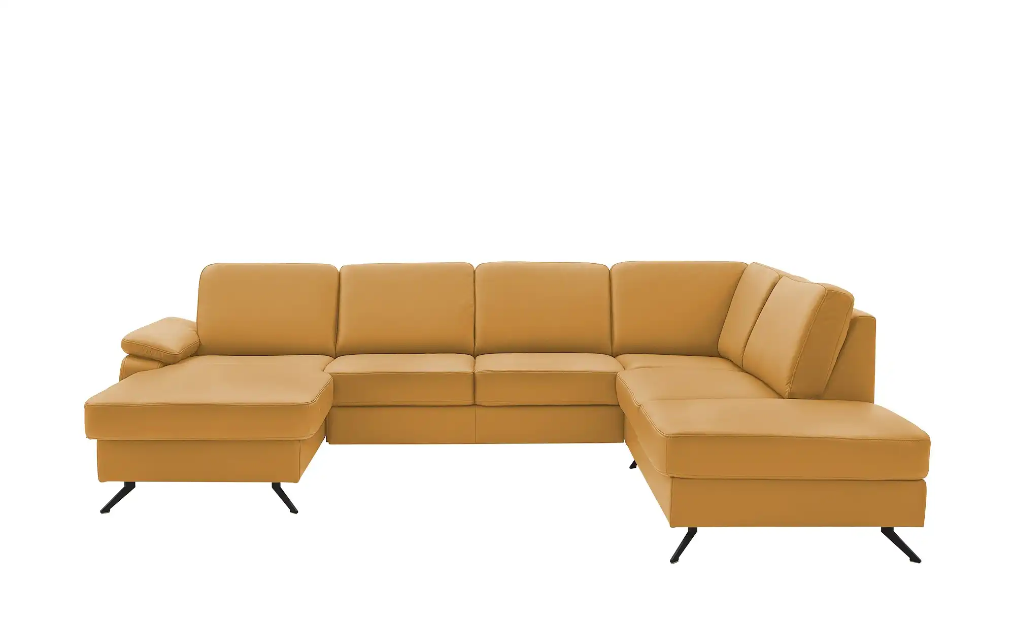 Kollektion Kraft Wohnlandschaft mit Sitz- und Rückenbezug aus Leder Kathi