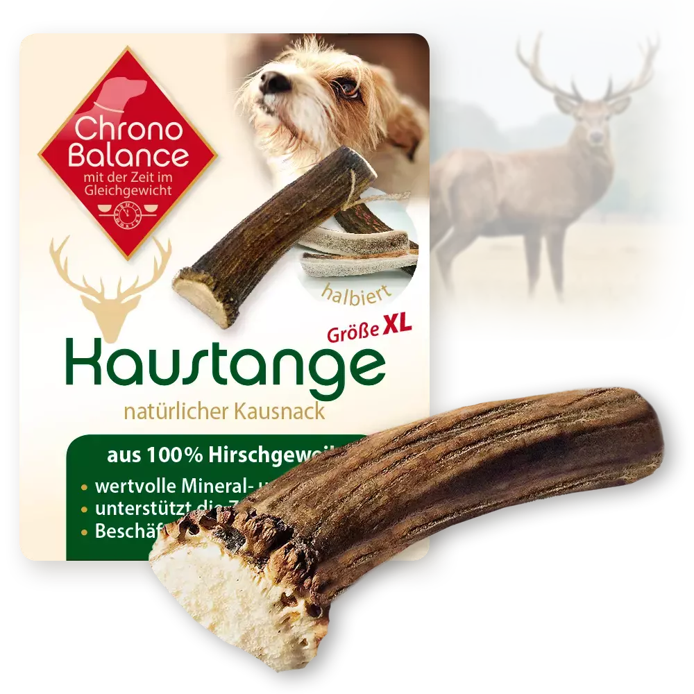 ChronoBalance Snacks ChronoBalance Rothirsch Geweihstange Halbiert 120 g