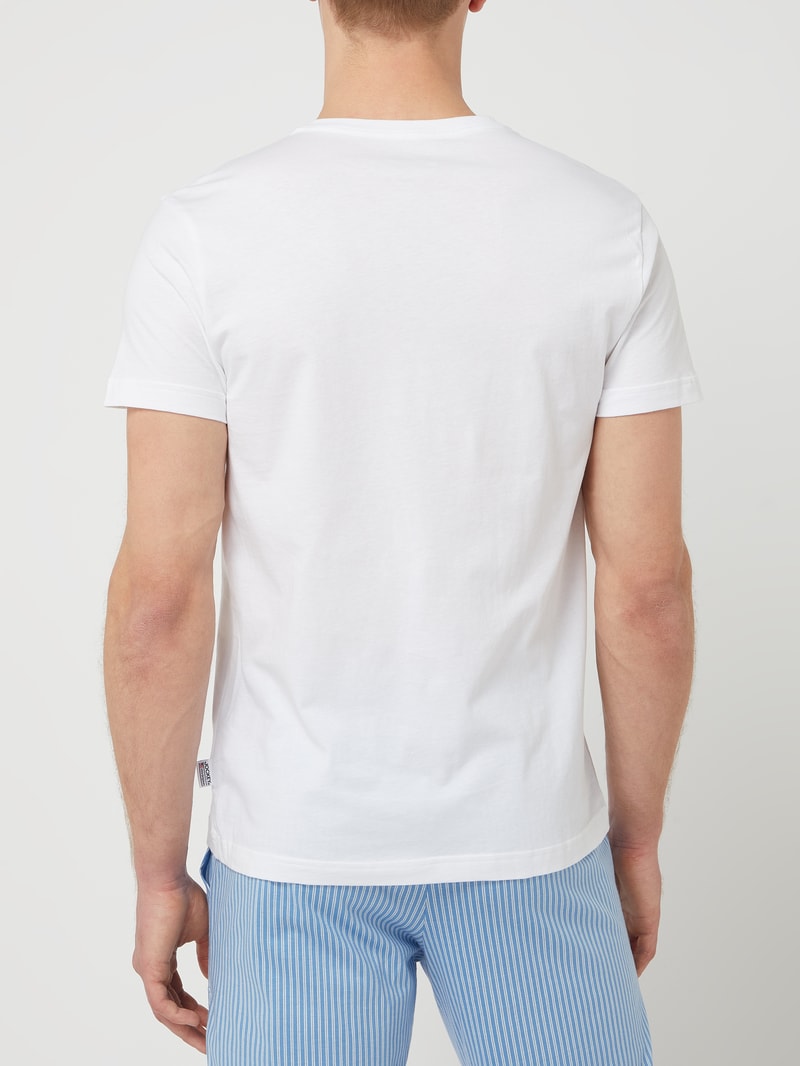 T-Shirt aus Baumwolle im 2er-Pack in weiß