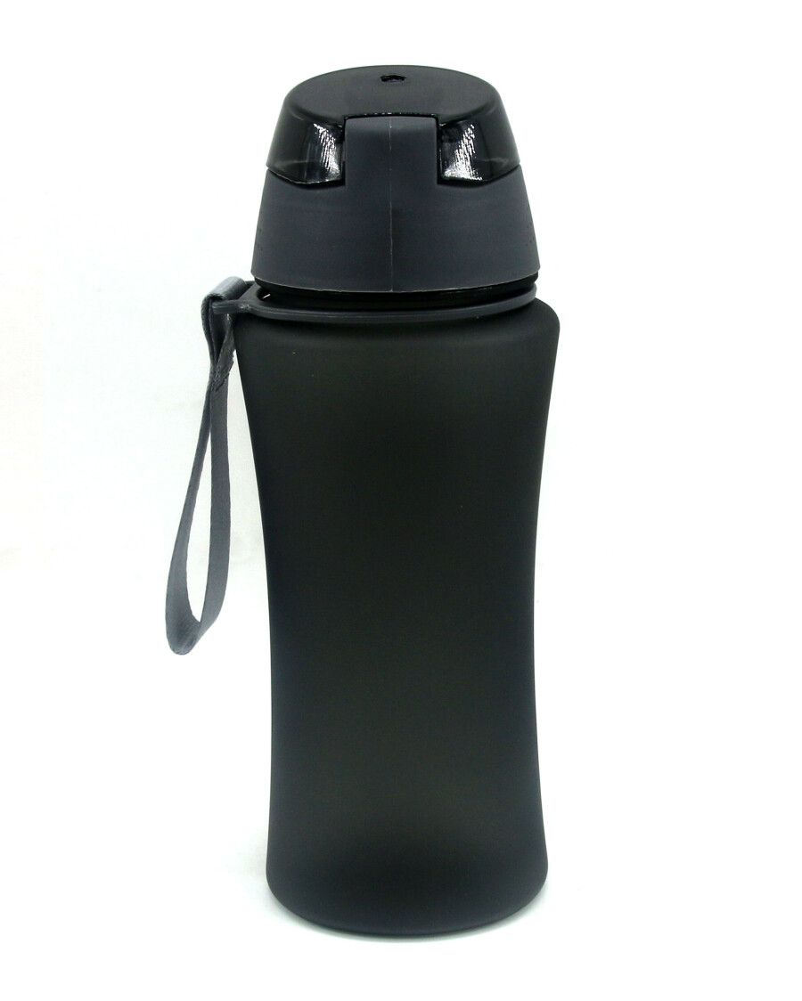 Trinkflasche mit Schriftzug