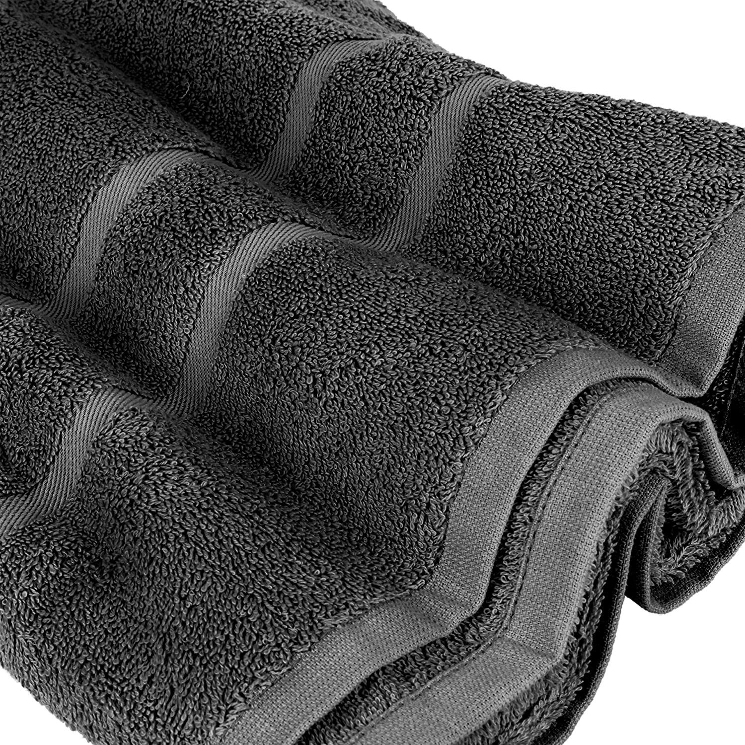 StickandShine Handtuch Set 4x Gästehandtuch 2x Handtücher 4x Duschtücher 2x Badetuch als SET in verschiedenen Farben (12 Teilig) 100% Baumwolle 500 GSM Frottee 12er Handtuch Pack, (Spar-SET)