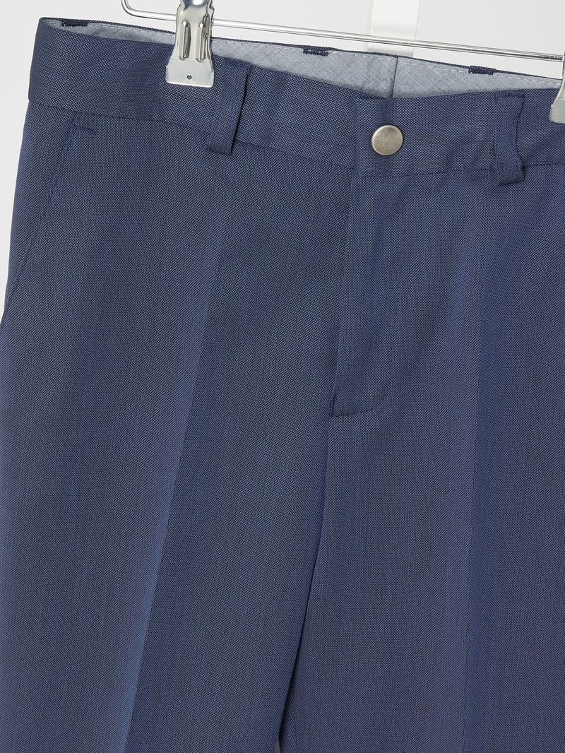 Slim Fit Anzughose mit Stretch-Anteil in royalblau