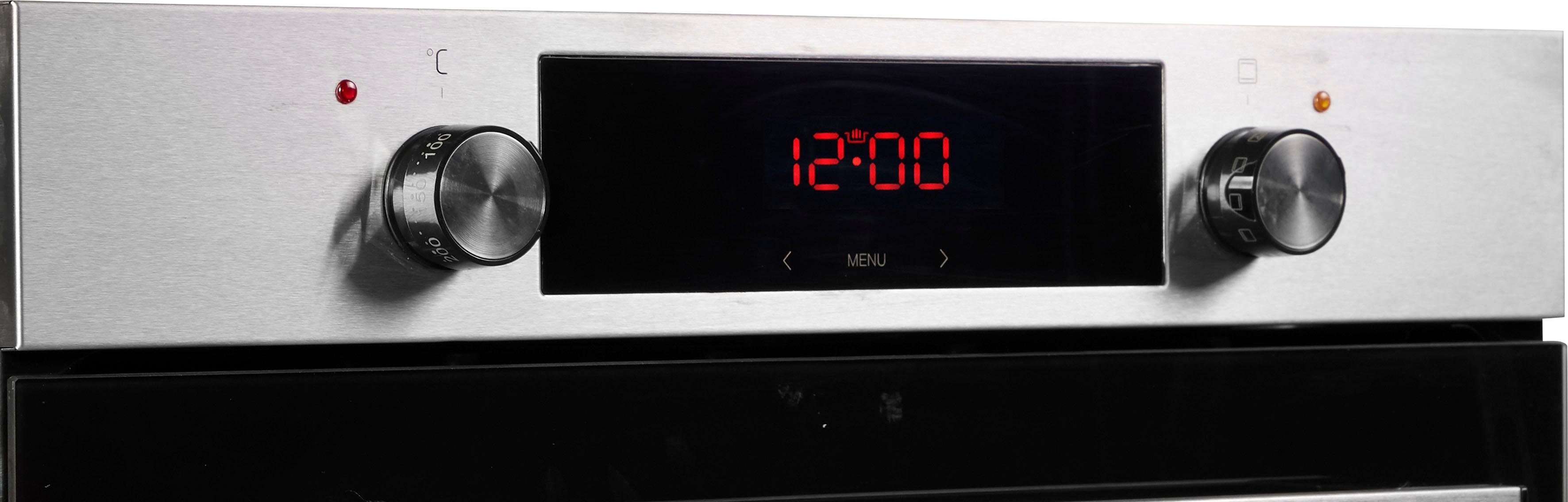 Amica Einbaubackofen EBX 943 620 E, mit 1-fach-Teleskopauszug, Simple Steam, Simple Steam