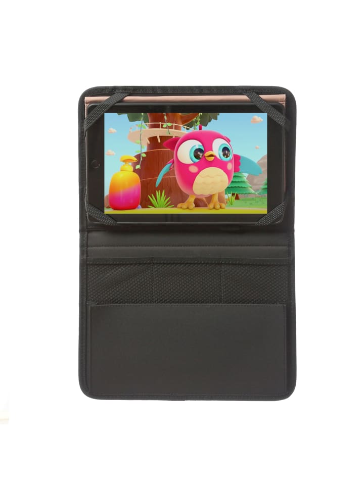 GORANDO 2x Rückenlehnentasche für Auto Tablet Organizer für Auto Rücksitz in schwarz günstig kaufen onesize