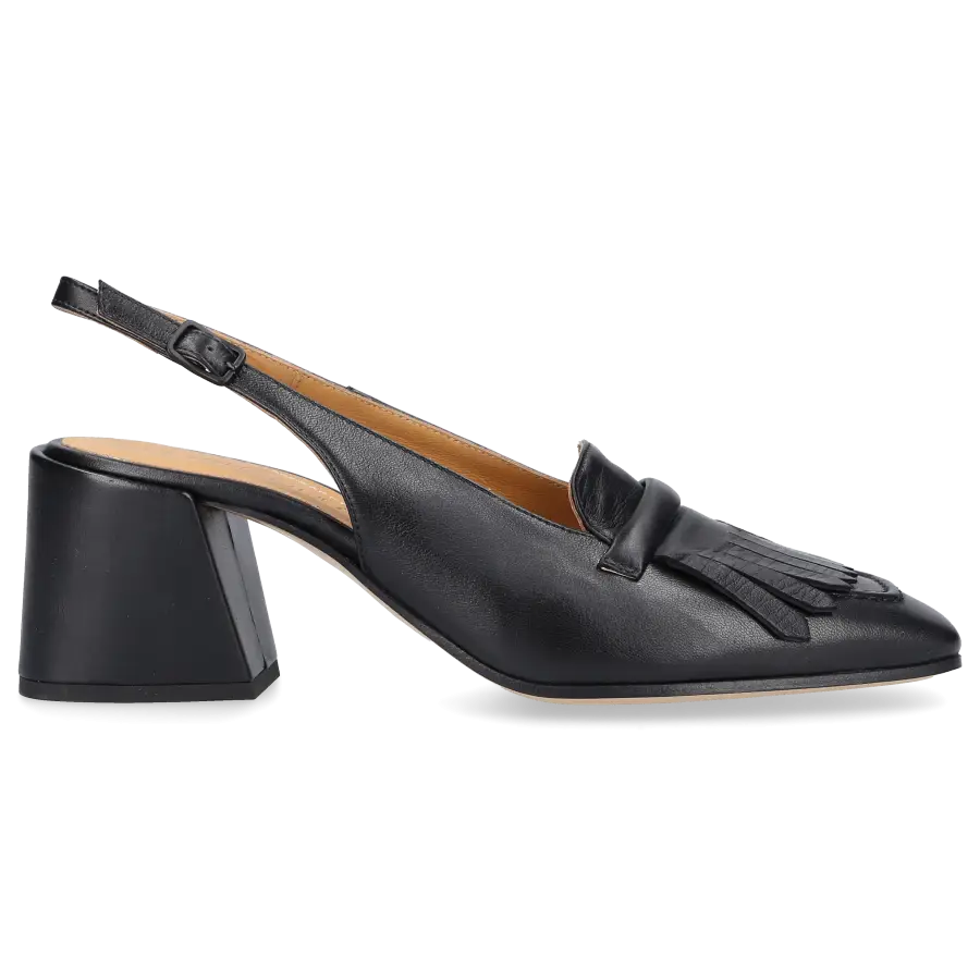 Pomme D`OR - Slingpumps 6065 Kalbsleder - schwarz