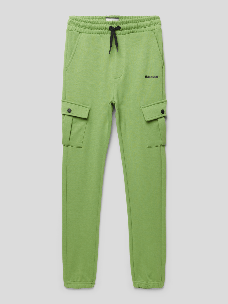 Sweatpants mit Cargotaschen Modell 'SUMTER' in khaki