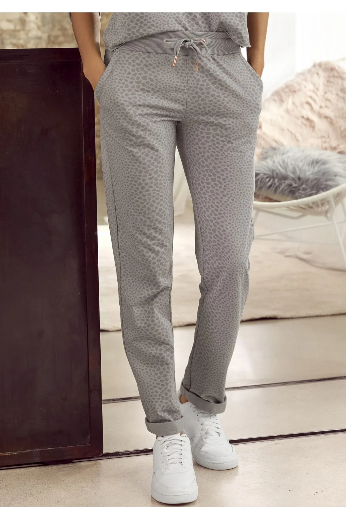 LASCANA  Jogginghose - Braun - Relaxed