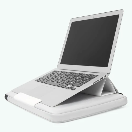 Saint Sever Laptop Sleeve, Silver, 15/16 inch