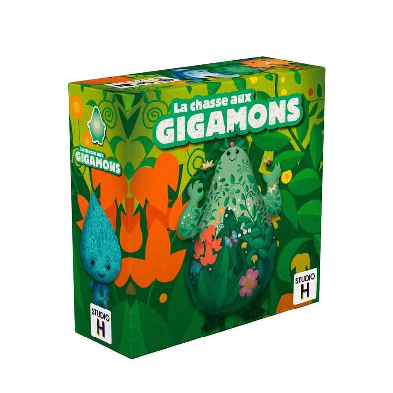 Gigamic Jeu de société La chasse aux gigamons