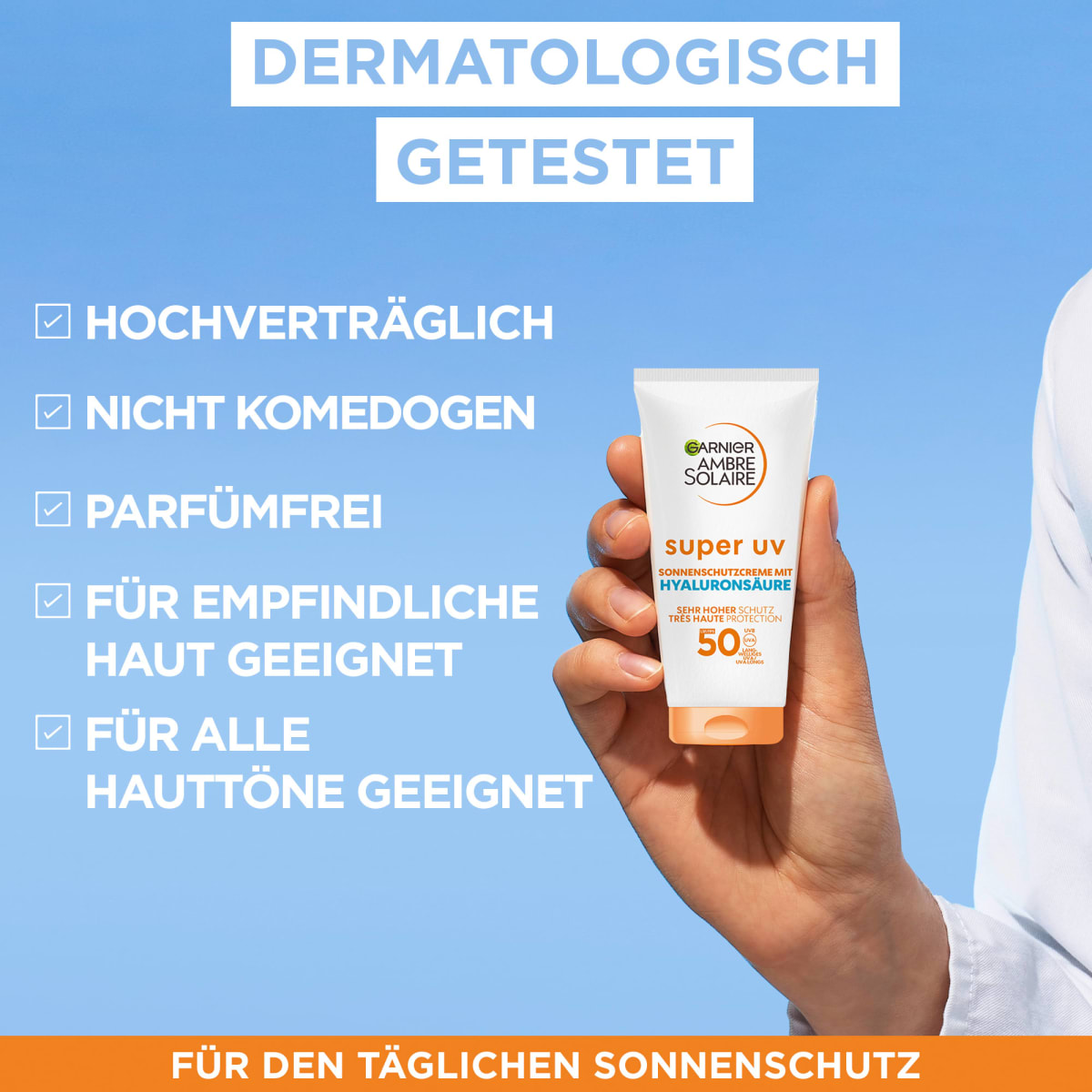 Sonnencreme Gesicht super UV Anti-Age, LSF 50, 50 ml