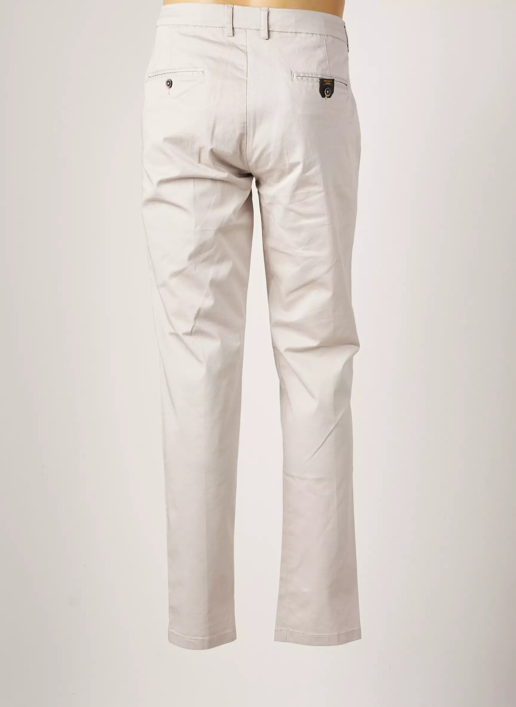 Dan John Pantalons Chino Homme couleur beige