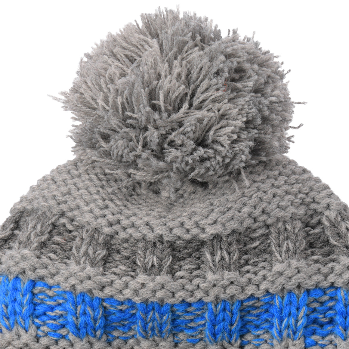 Jungen Strickmütze mit Pompon